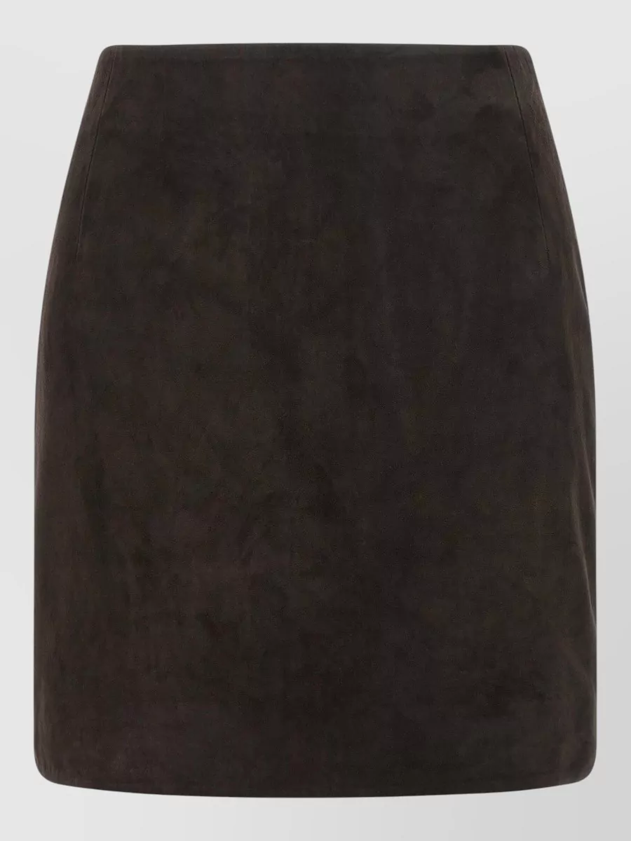 Rotate Birger Christensen Suede Mini Skirt