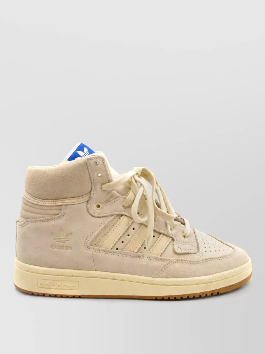 Adidas Leather Hi-Top Sneakers