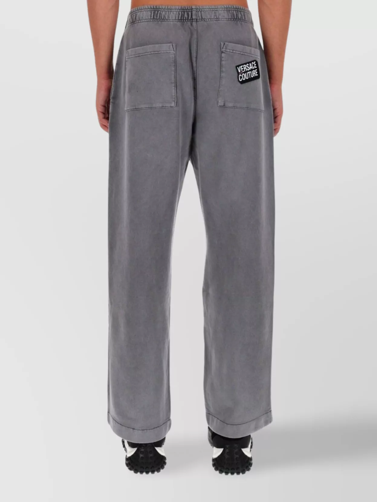 Versace Jeans Couture Casual Straight Leg Jogger Trousers