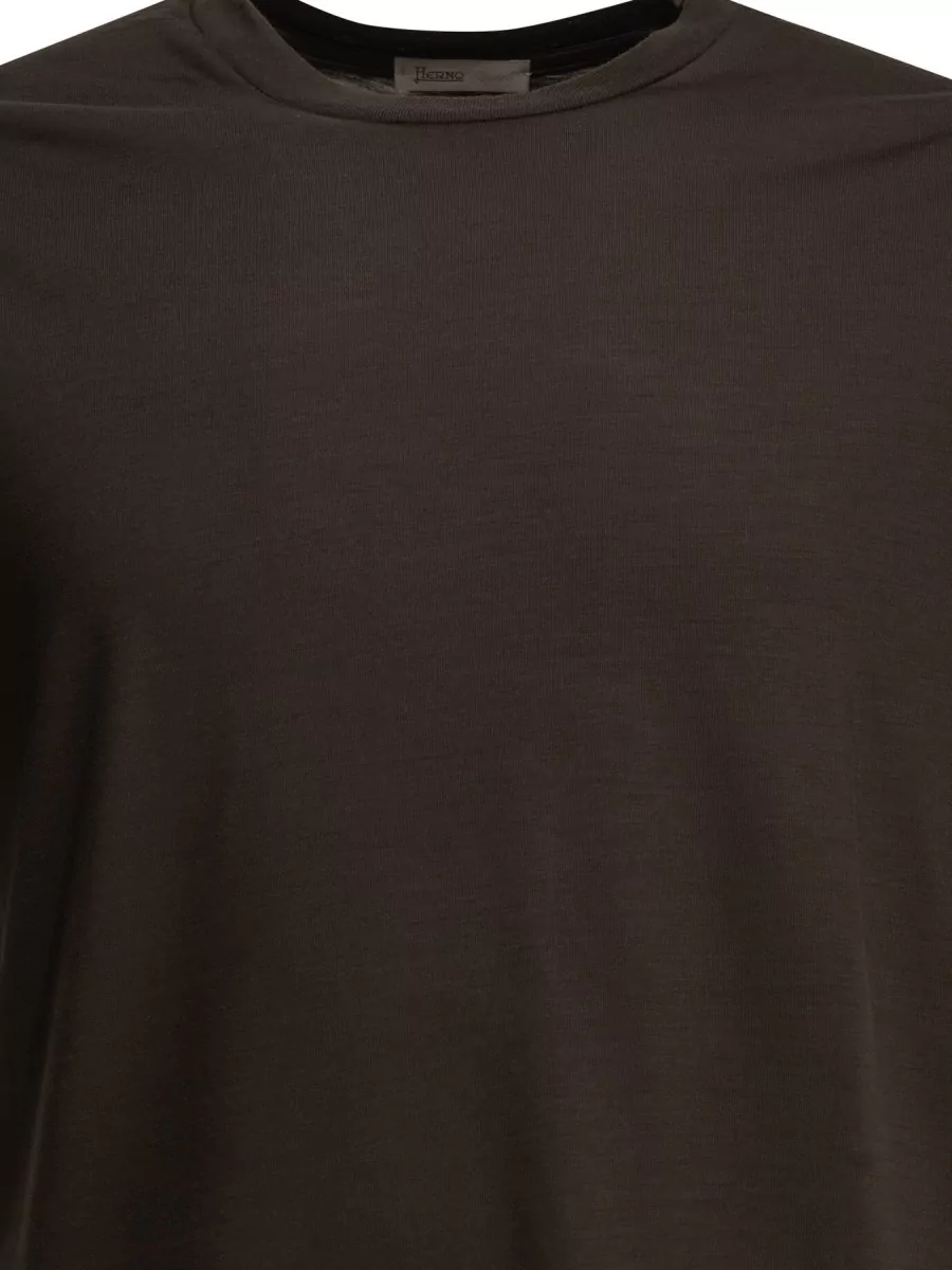 Herno Wool Crew-Neck T-Shirt