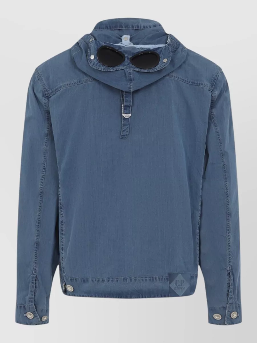 C.p. Company Cotton Hooded Lightweight Jacket