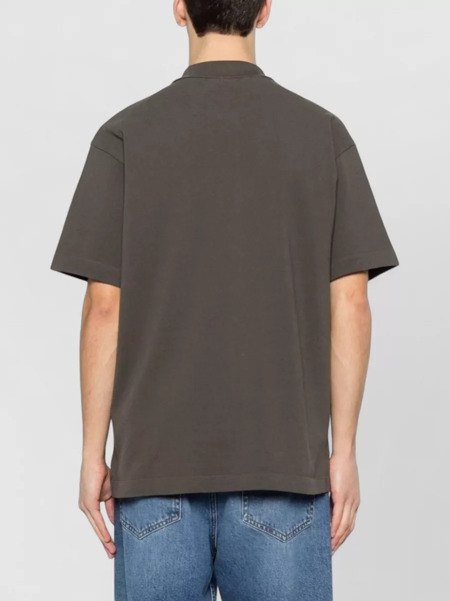 Maison Kitsuné Fox Dream Cotton Polo Shirt Short Sleeves