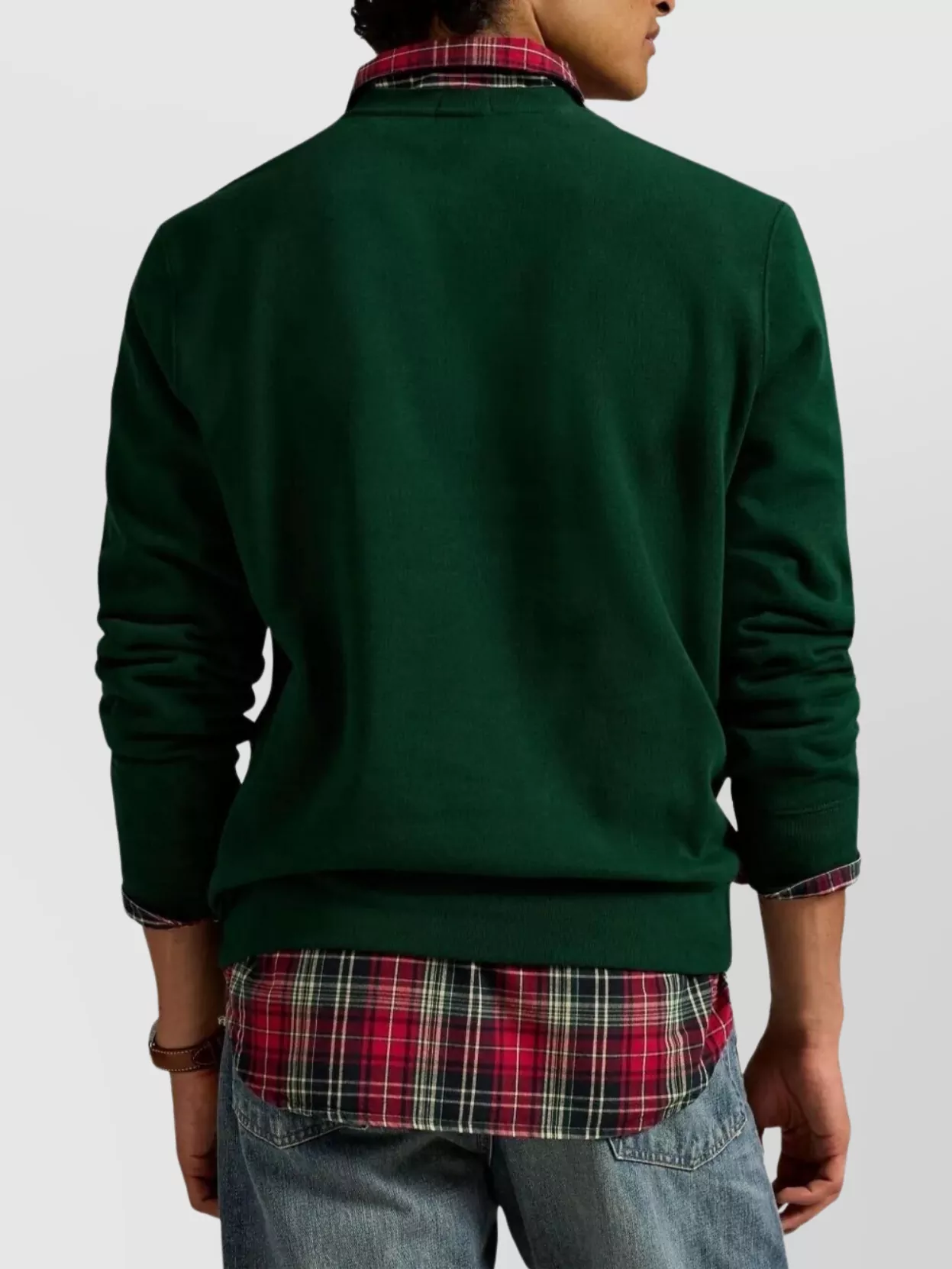 Polo Ralph Lauren Fleece Crew Neck Sweatshirt With Bear Graphic