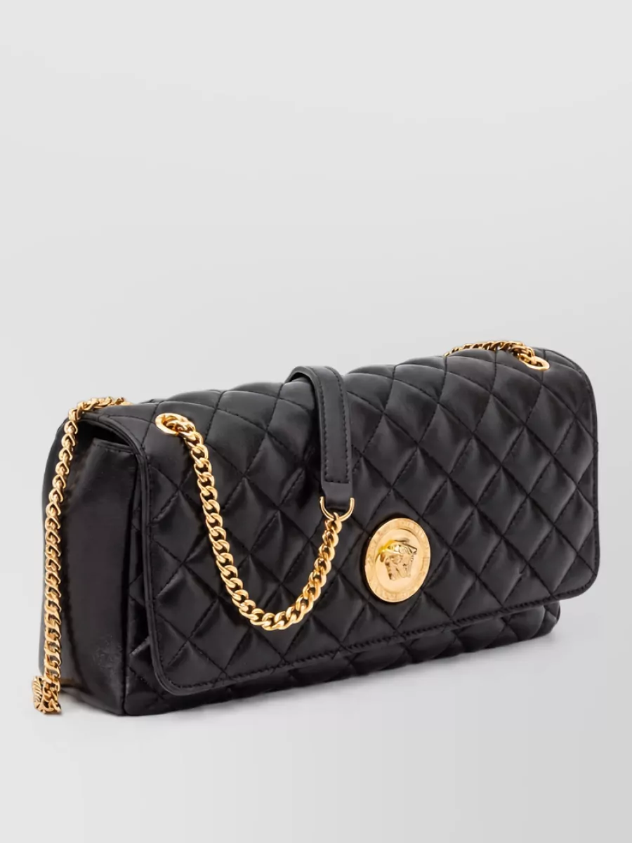 Versace Na Leather Clutch Bag