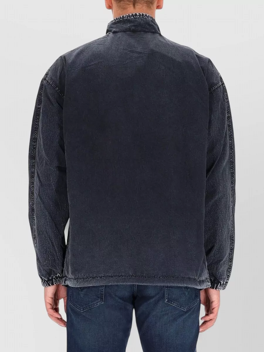 Diesel Nylon Single Breasted Coat