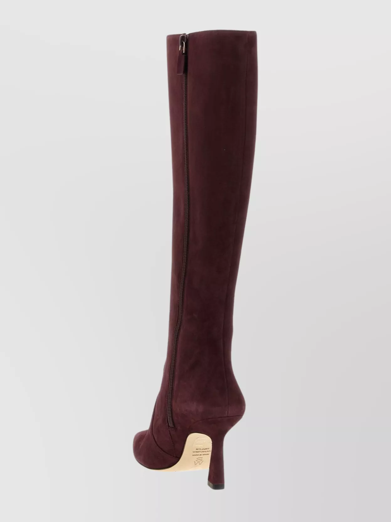 Stuart Weitzman Suede Finish Pointed Toe Ankle Boots