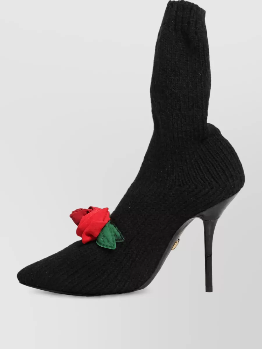 Dolce&Gabbana Mid Calf Stiletto Boots