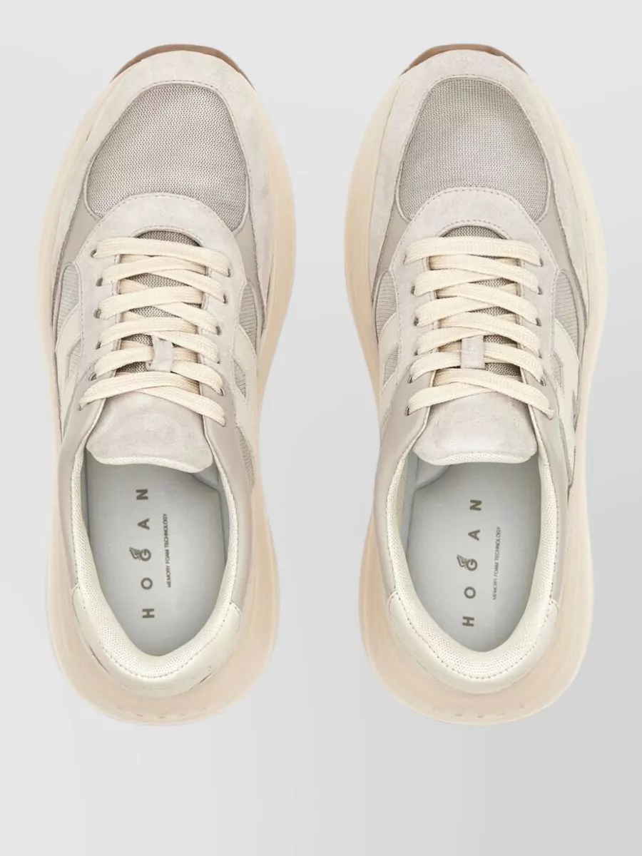 Hogan Leather Lace-Up Shoes