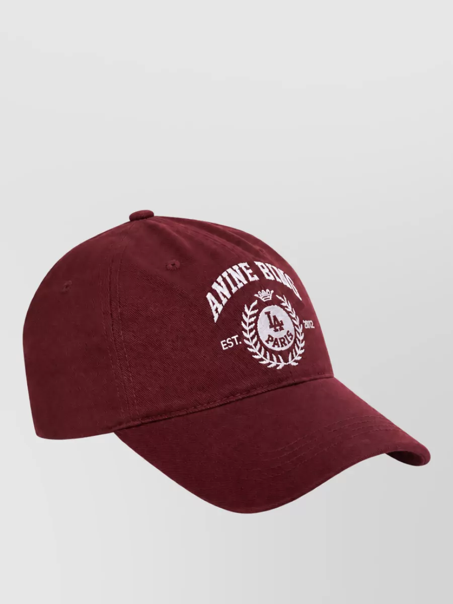 Anine Bing Cotton Baseball Cap