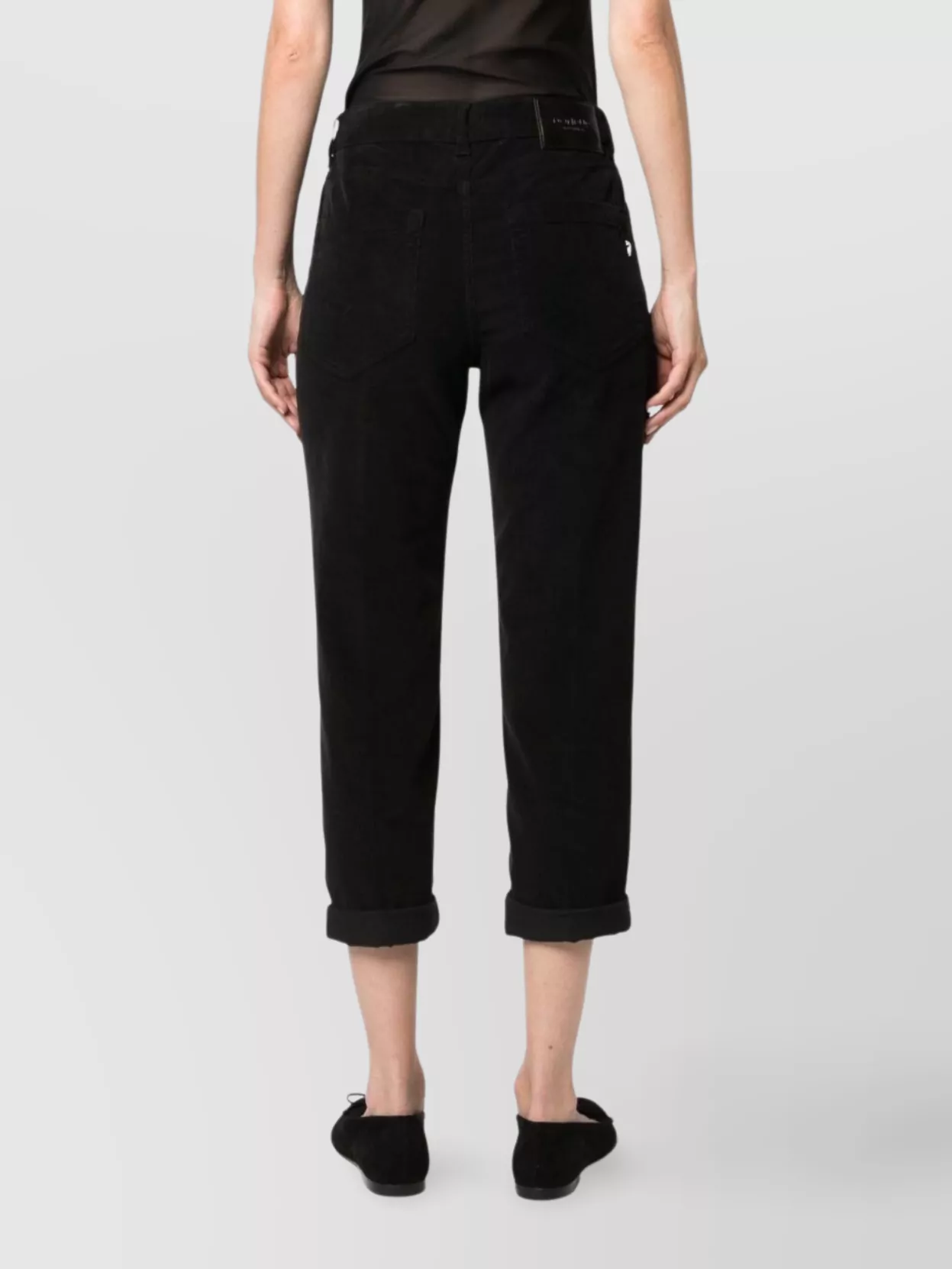 Dondup Koons Button-fly Cropped Trousers