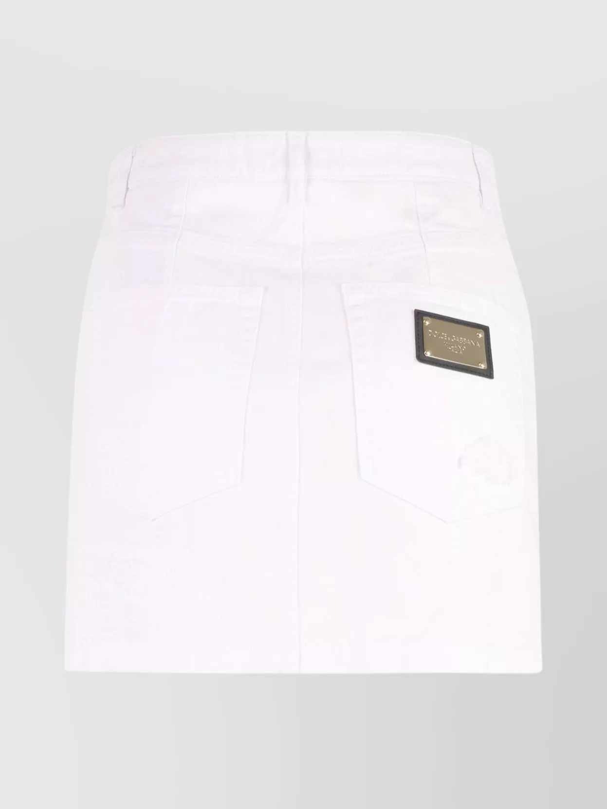 Dolce&Gabbana Denim Mini Skirt