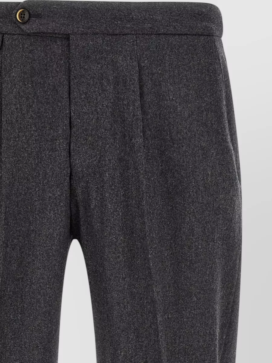 Pt Torino Virgin Wool Cashmere Single-Breasted Suit