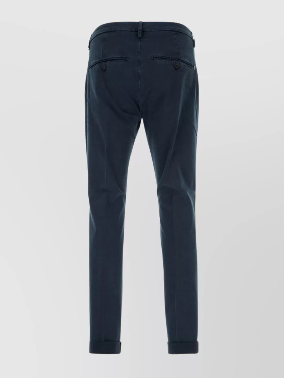 Dondup Gaubert Trousers With Pockets And Cuffed Hem
