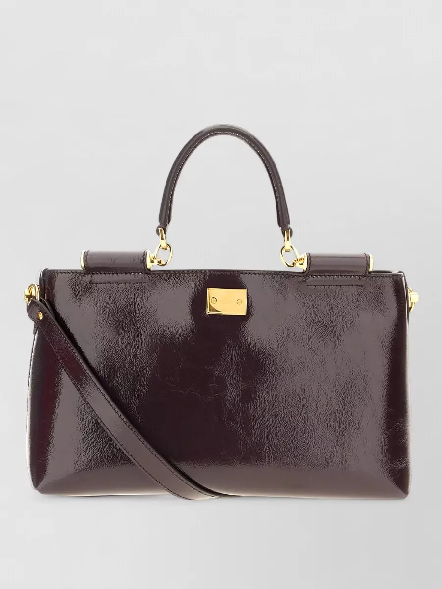 Dolce&Gabbana Vittoria Leather Shoulder Bag
