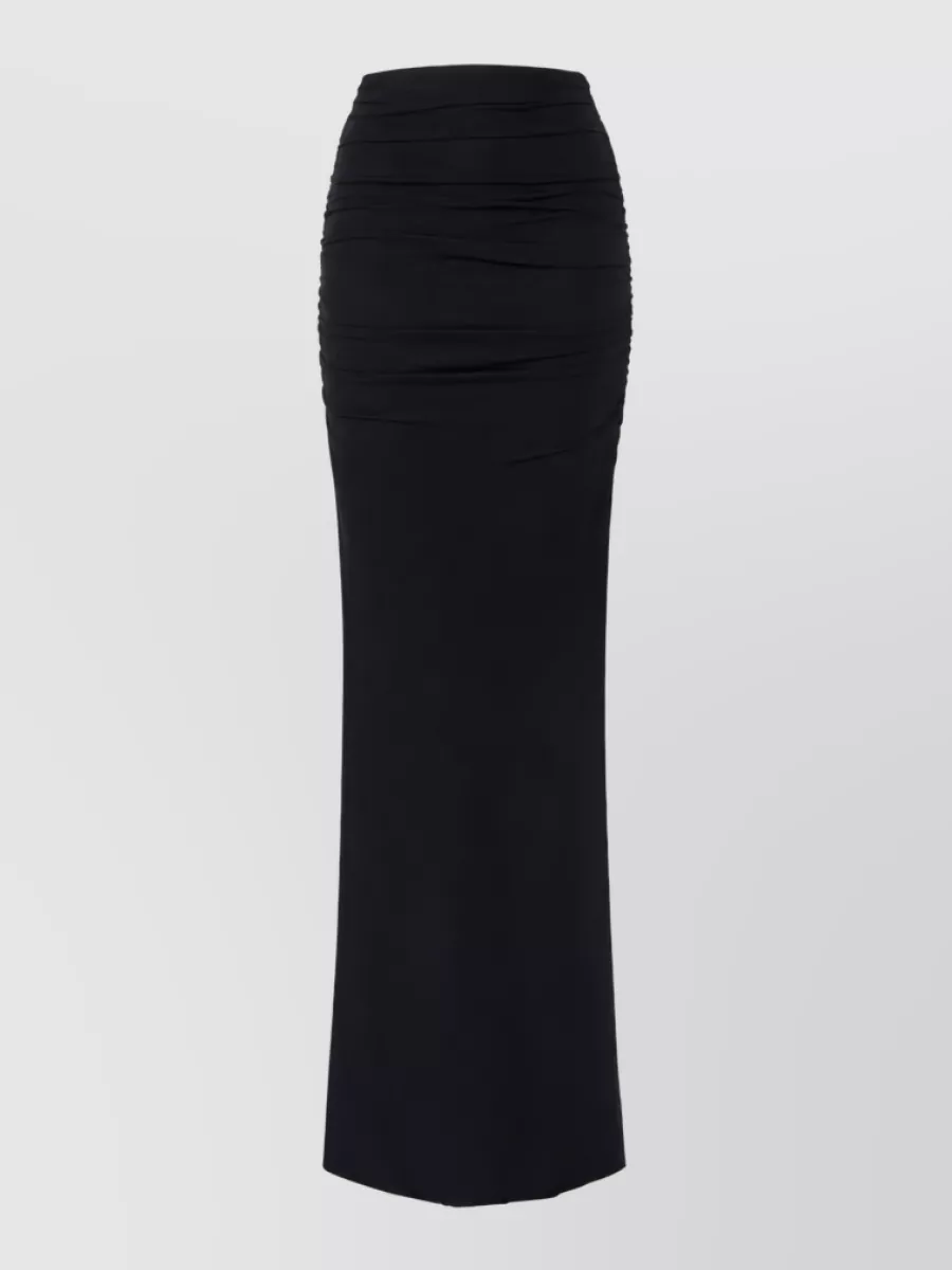Elisabetta Franchi polyamide maxi dress