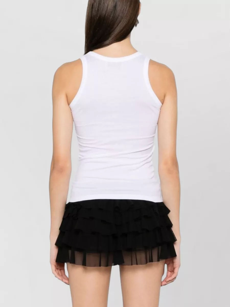 Coperni Round Neck Top Featuring Sleeves Design