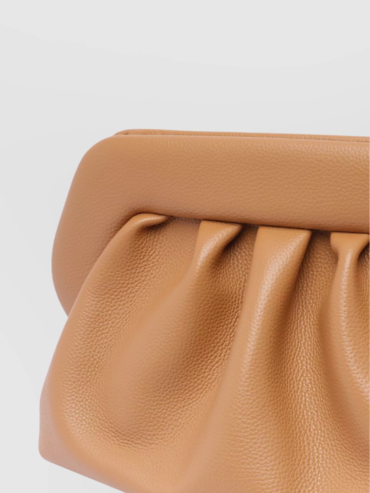 Themoirè Pleated Cross-body Bag Adaptable Strap