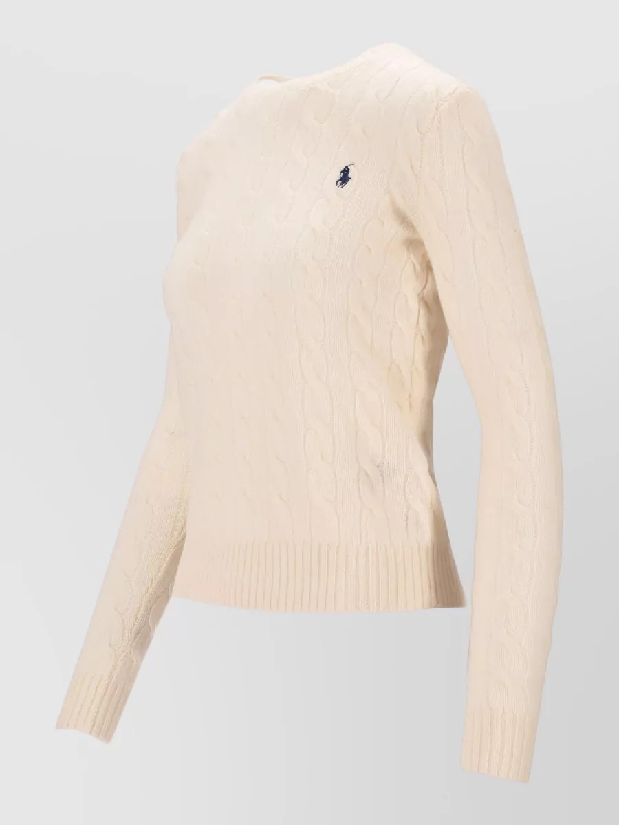 Ralph Lauren Cashmere Wool Long Sleeve Sweatshirt
