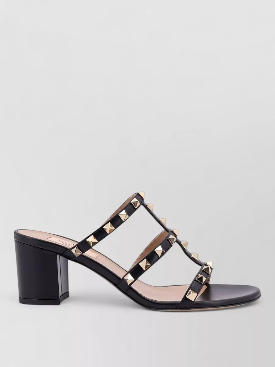 Valentino Garavani Leather Rockstud Mules