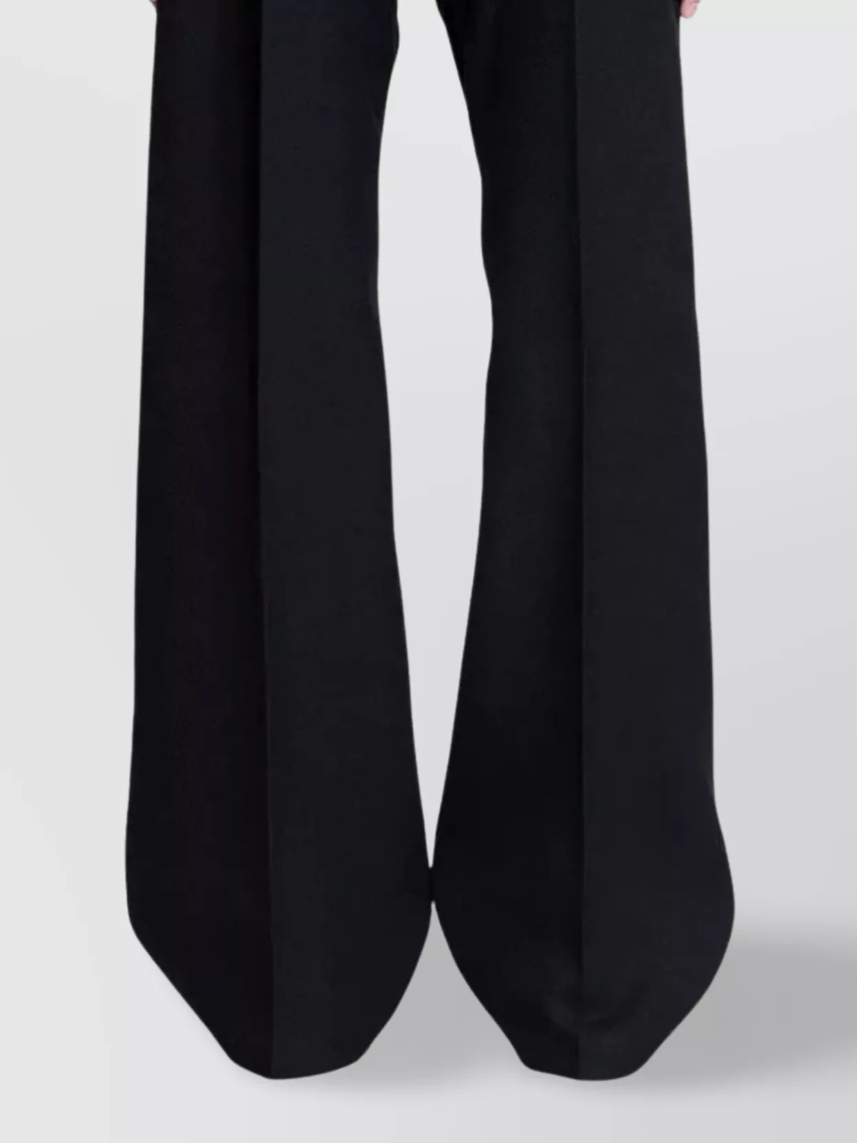 Rick Owens Black Concordians Tailored Geth Trousers In Black