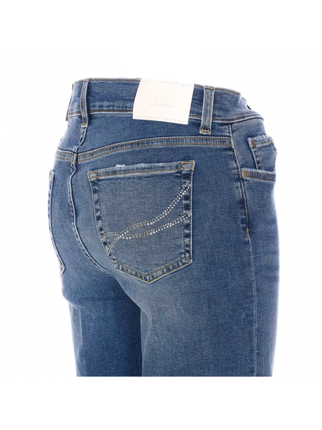 Liu •jo Liu Jo Authentic Dark Wash Flared Jeans