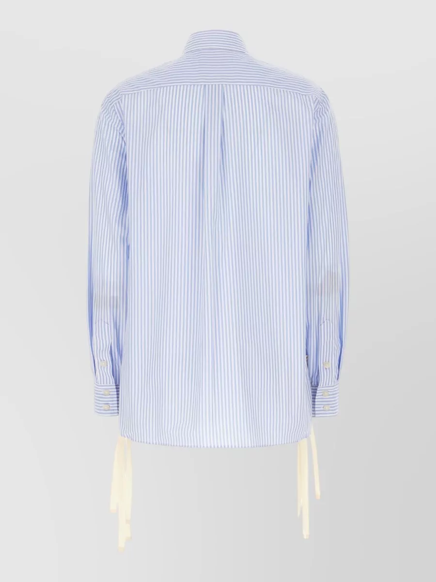 Le Sully Studio Embroidered Cotton Poplin Shirt