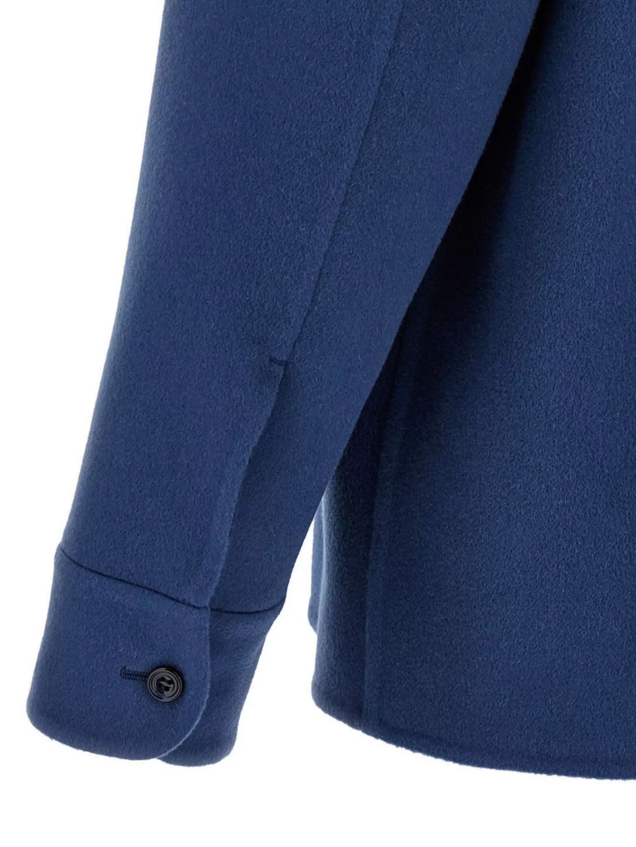 Berluti Buttoned Pocket Collared Long Sleeve Overshirt