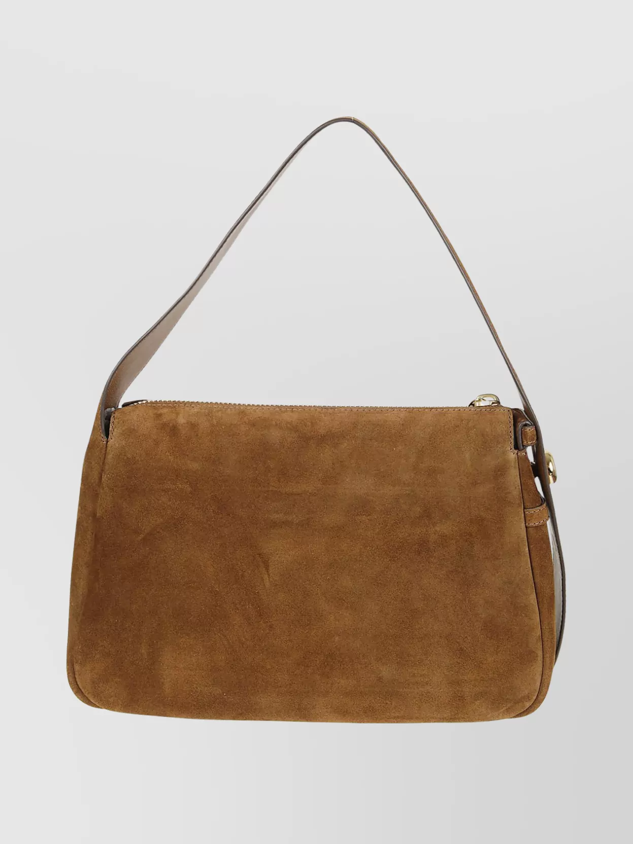 Tory Burch Suede Shoulder Bag Adjustable Strap Detail