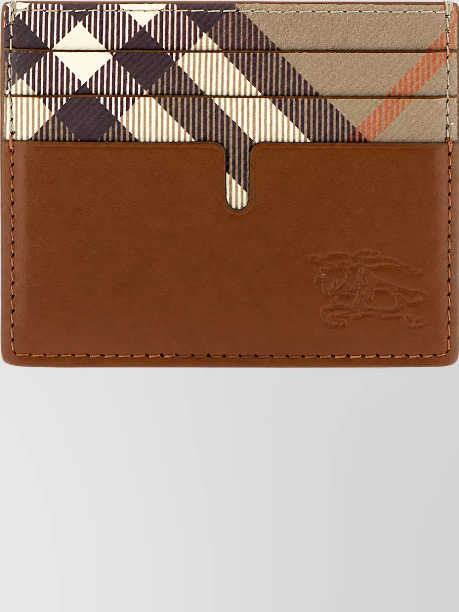 Burberry leather card holder