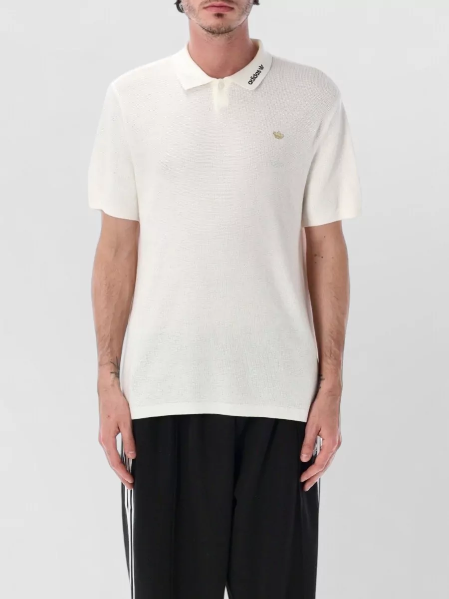 Adidas Originals cotton polo shirt