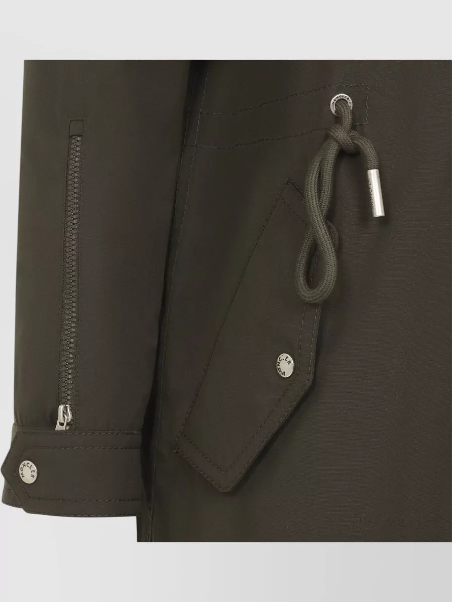 Moncler Down Hooded Long Puffer Parka