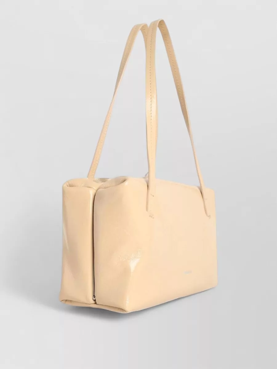 Jil Sander Goji Small Leather Shoulder Bag