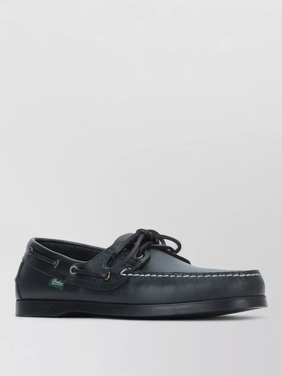Paraboot Leather Boat Shoes