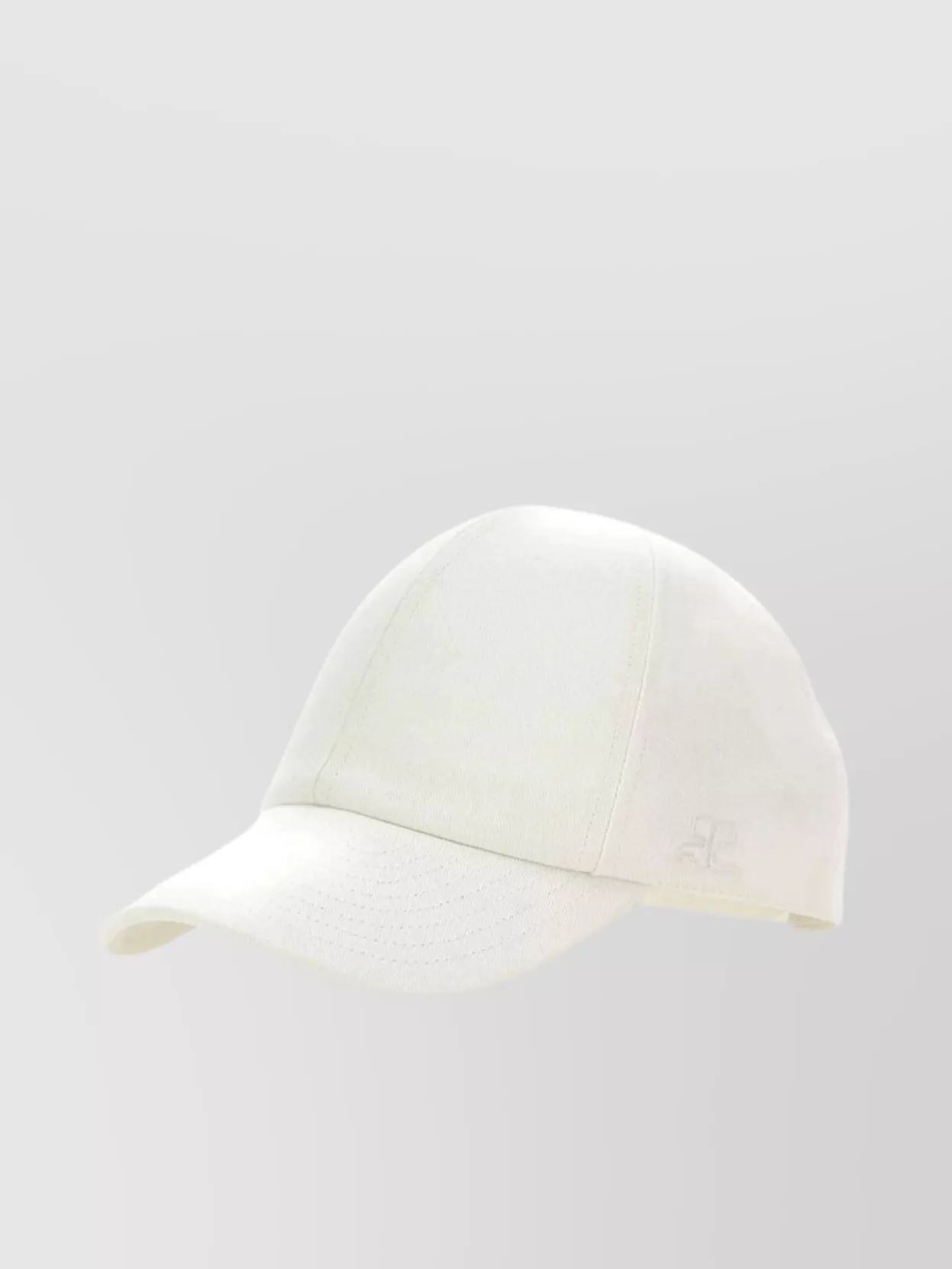 Courrèges Cotton baseball hat signature | The Fashion Square