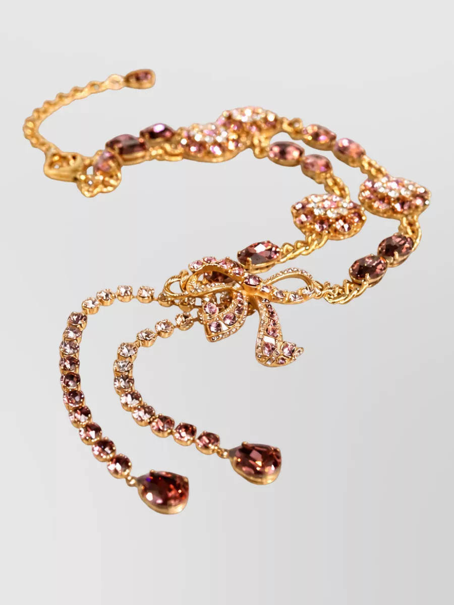 Dolce&Gabbana Crystal Embellished Belt