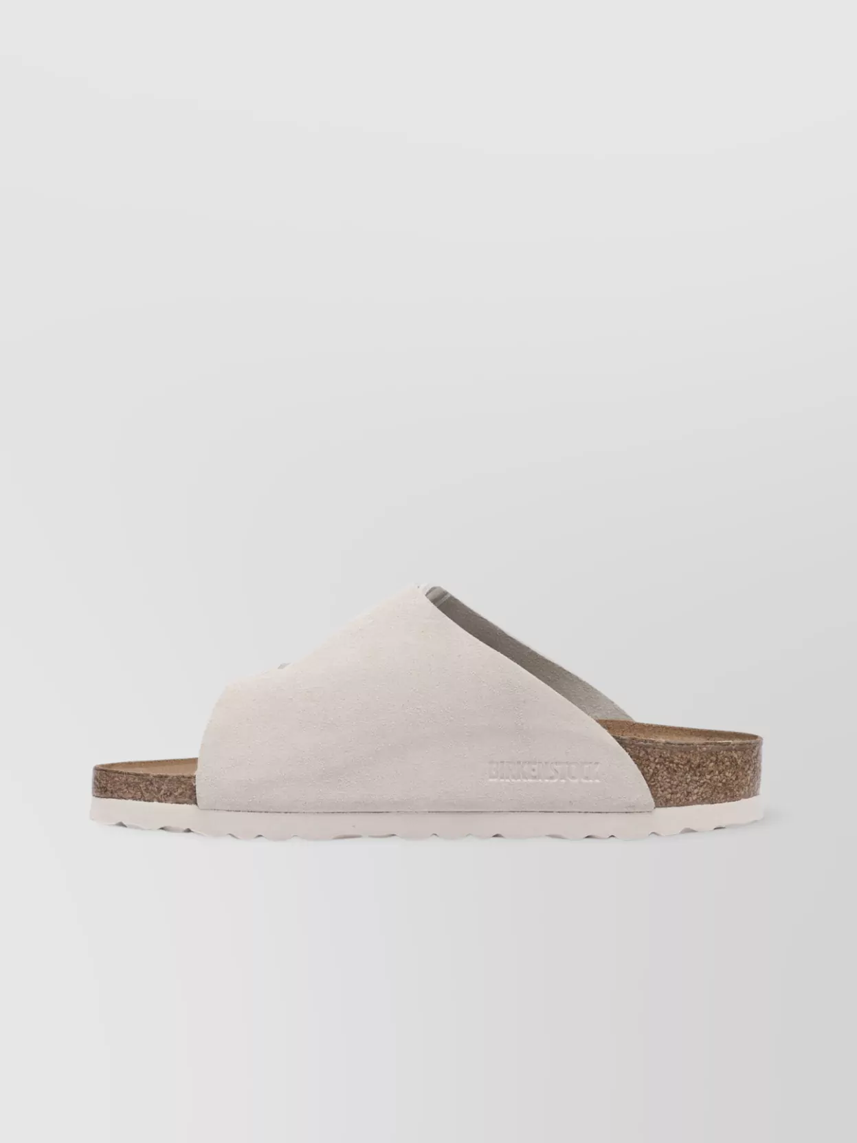 Birkenstock Strappy Sandals With Cork Midsole And Textured Sole