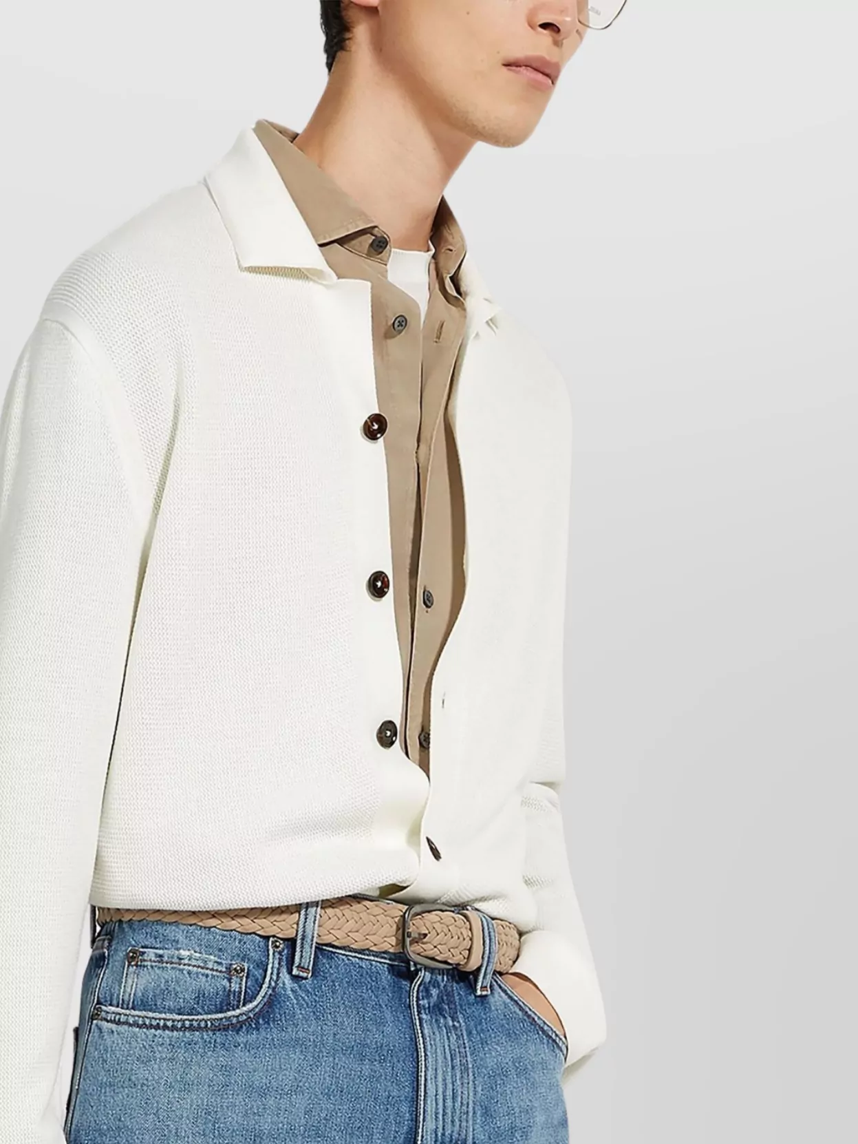 Zegna Wool Shirt Long Sleeves