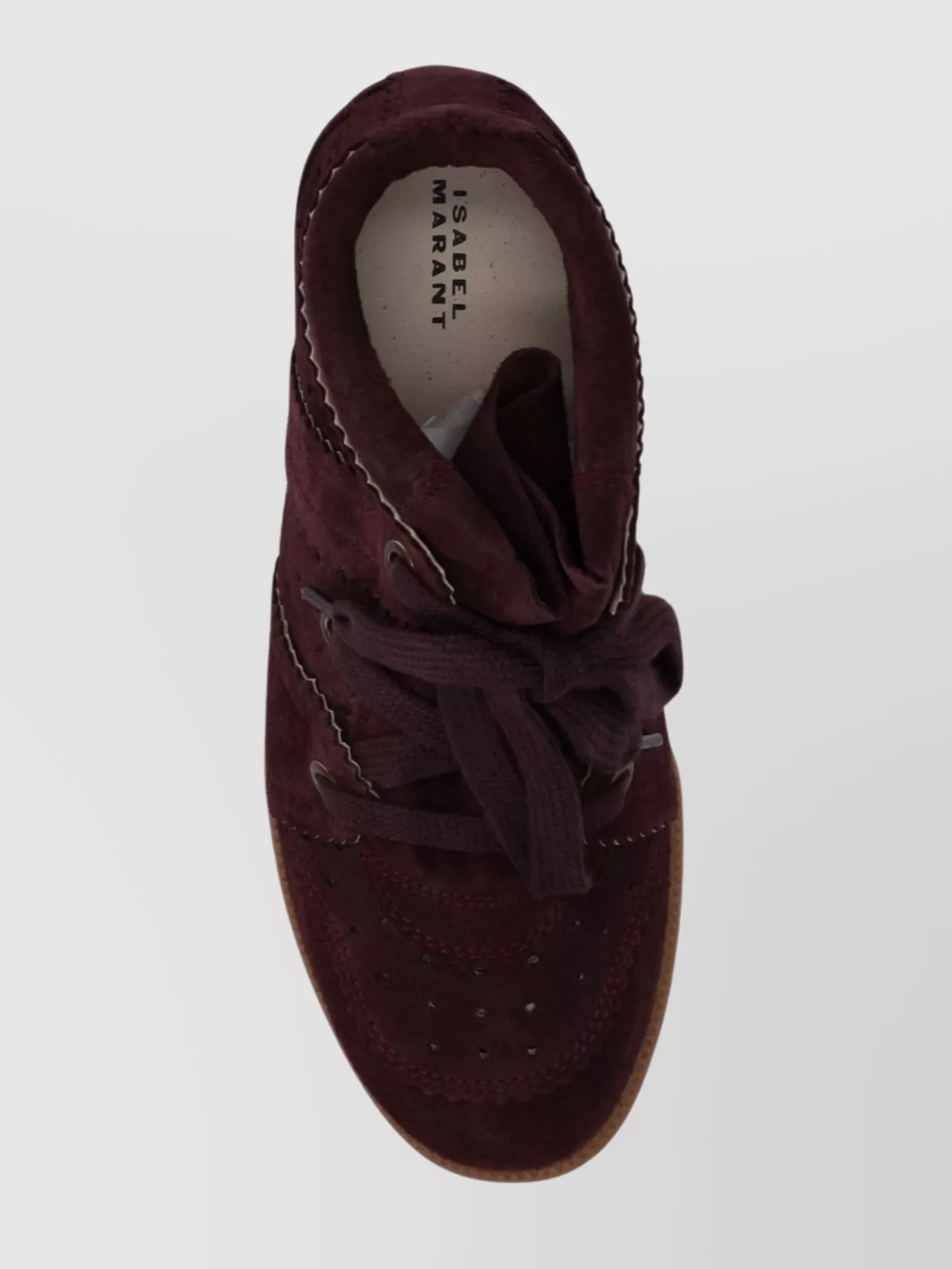 Isabel Marant High Top Sneakers With Ankle Perforations