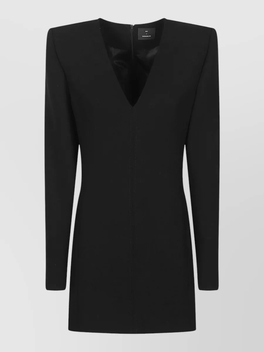Wardrobe.NYC v-neck mini dress
