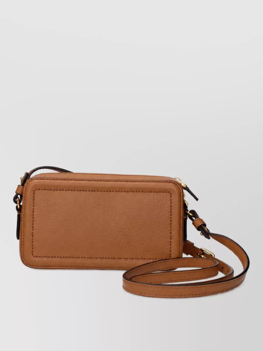 Valentino Garavani Alltime Leather Clutch Bag