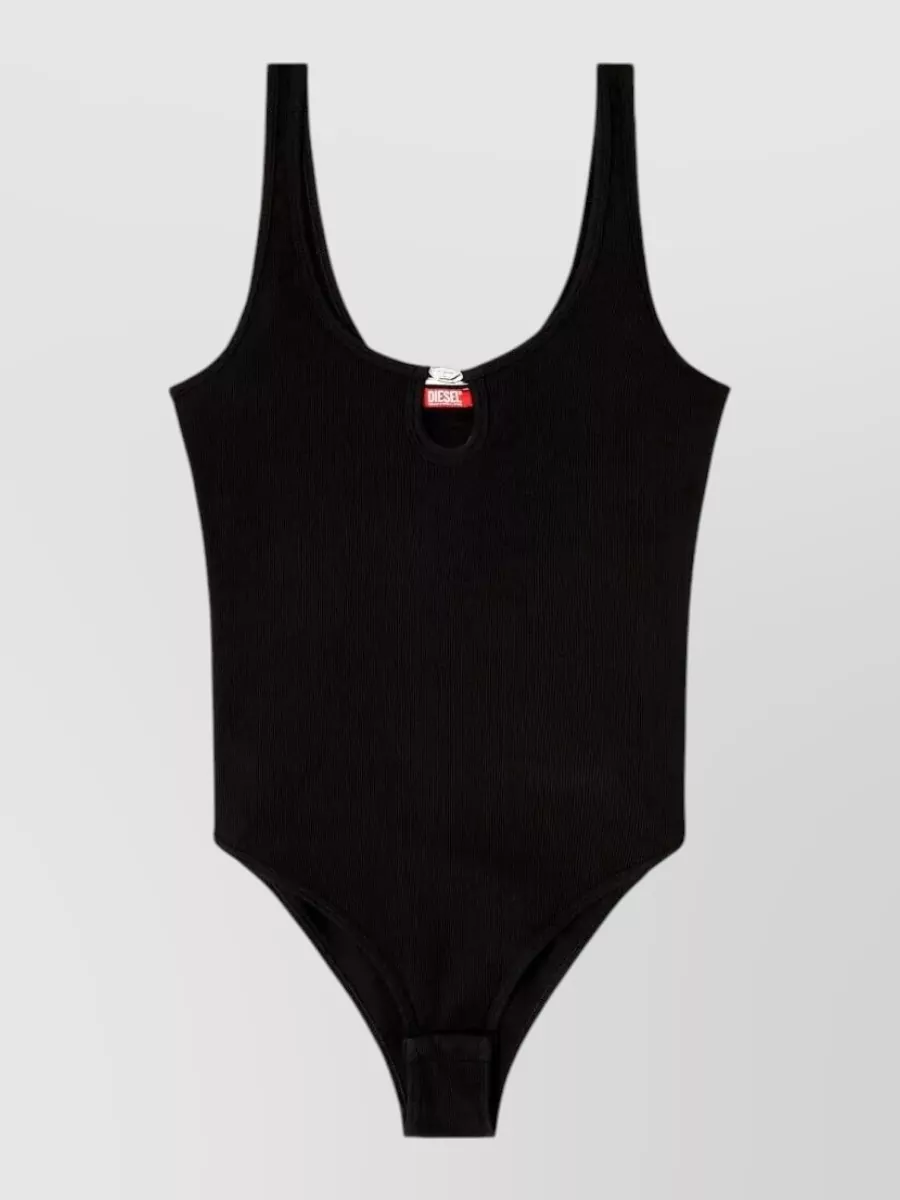 Diesel ribbed cutout bodysuit