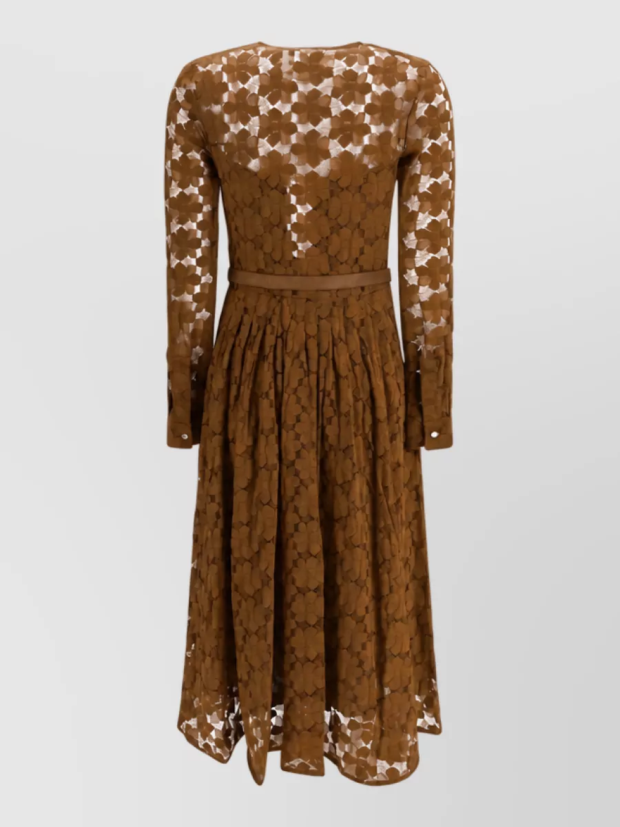 Max Mara Polyamide Midi Dress
