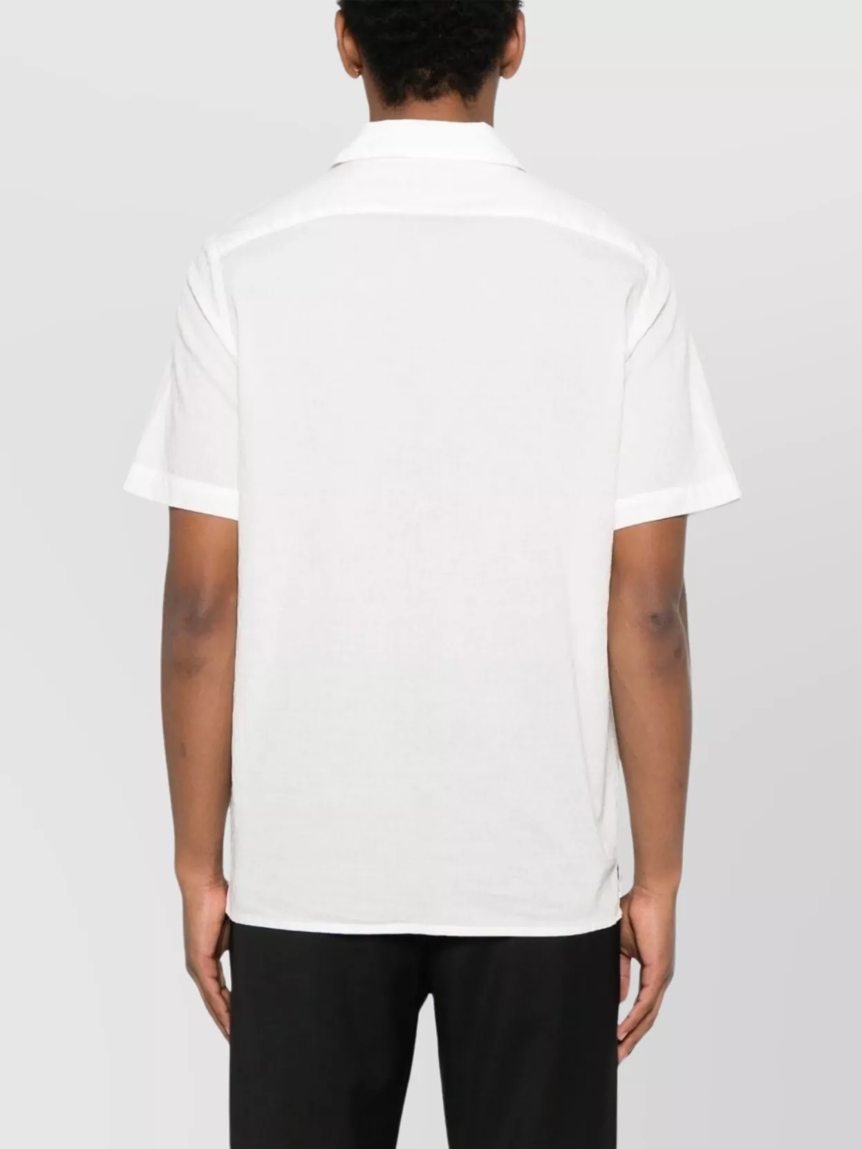 Paul Smith Asymmetric Lightweight Shirt Straight Collar