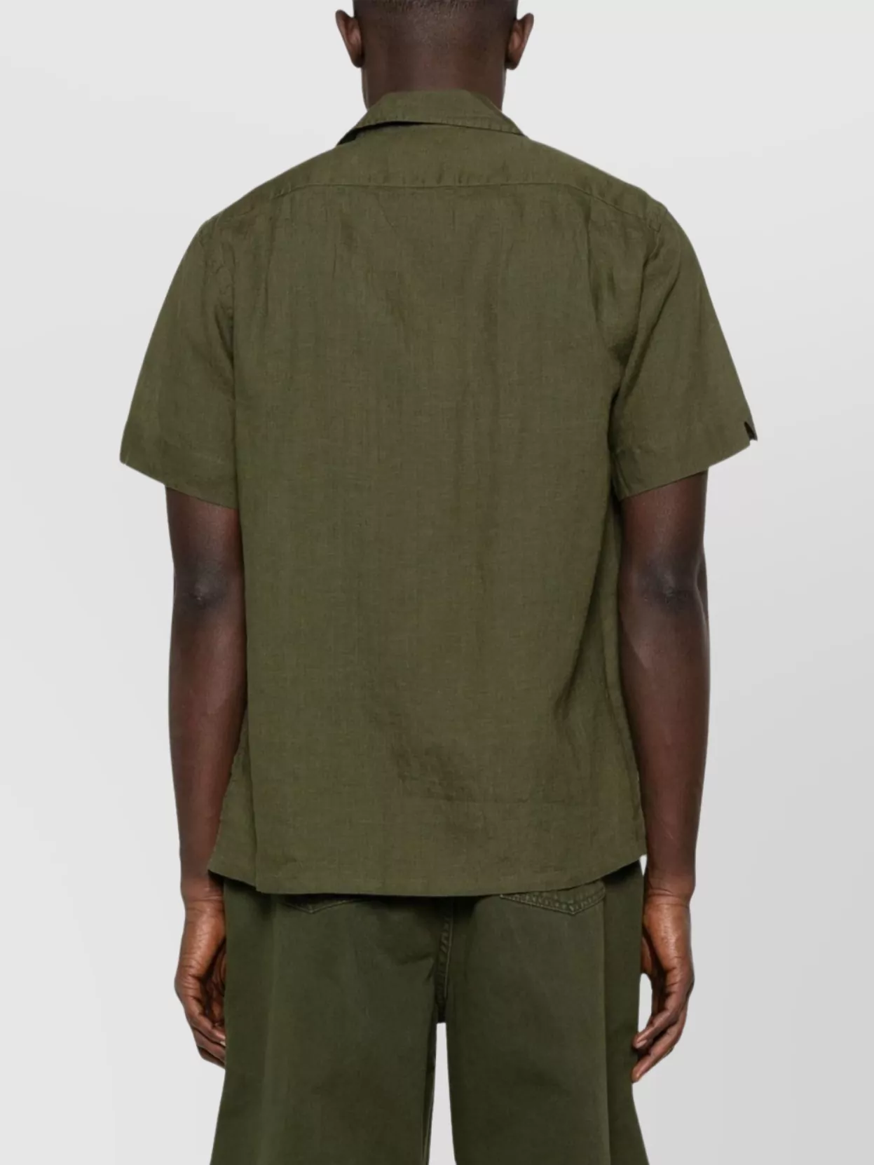 Ralph Lauren Logo Chest Pocket Shirt With Pleat Detailing