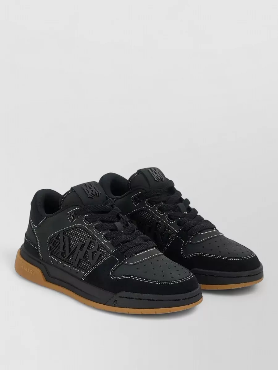 Amiri Leather Low-Top Sneakers