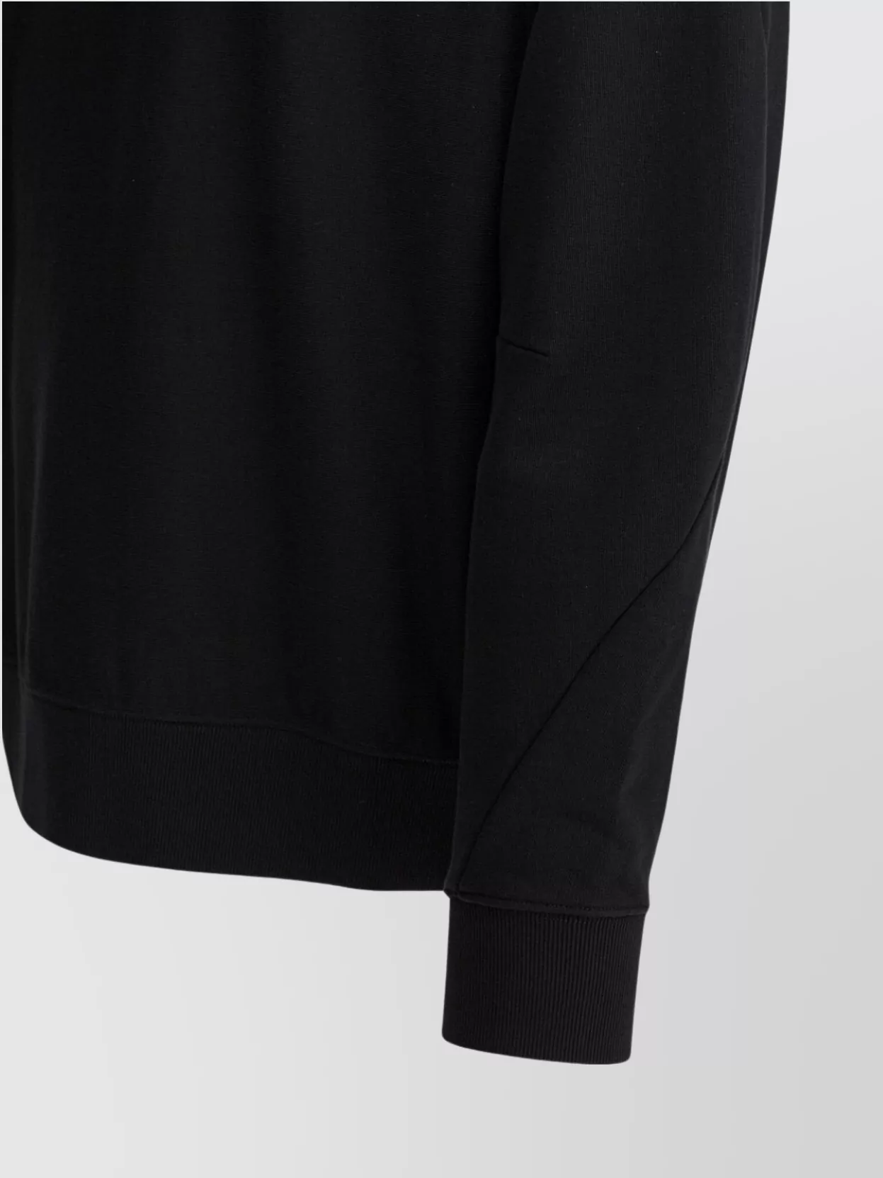 Givenchy Crew Neck Long Sleeve Ribbed Sweatshirt