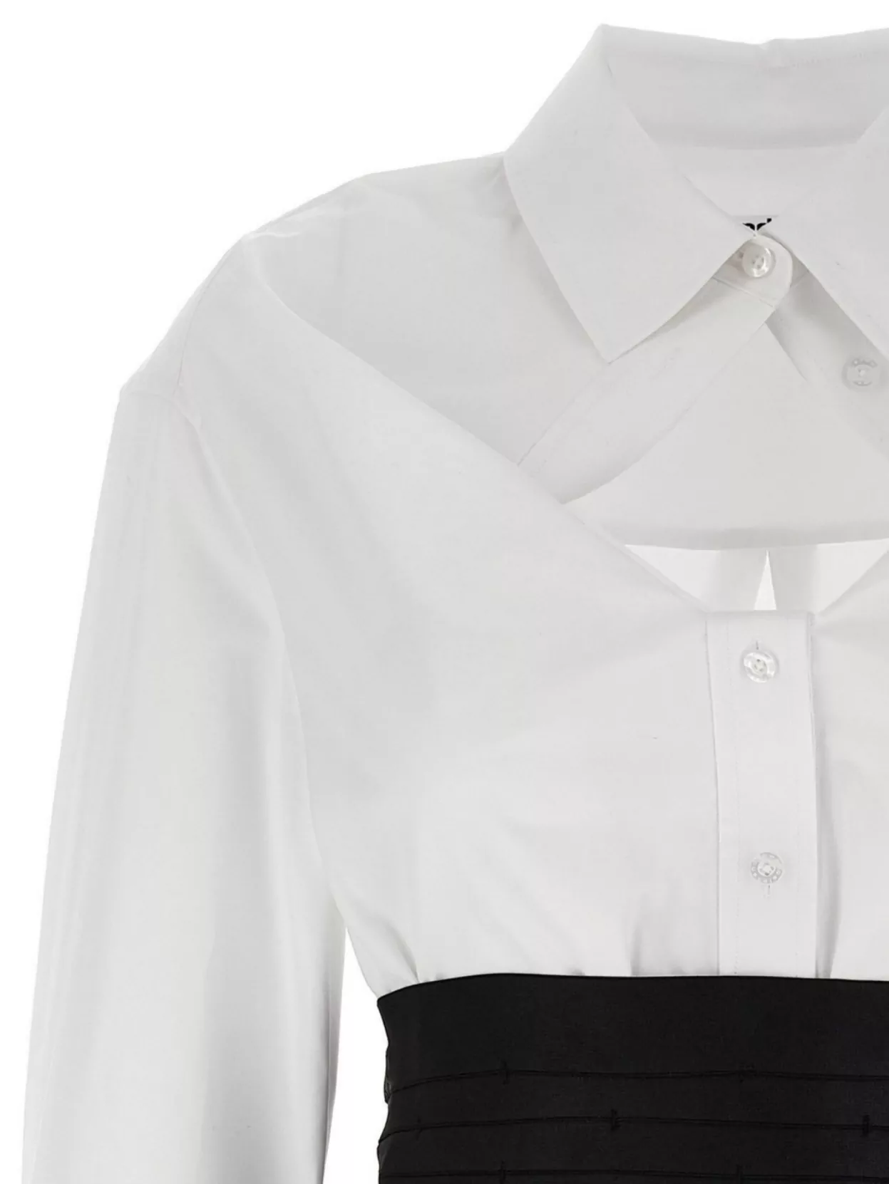 Alexander Wang Deconstructed Mini Dress In Neutral