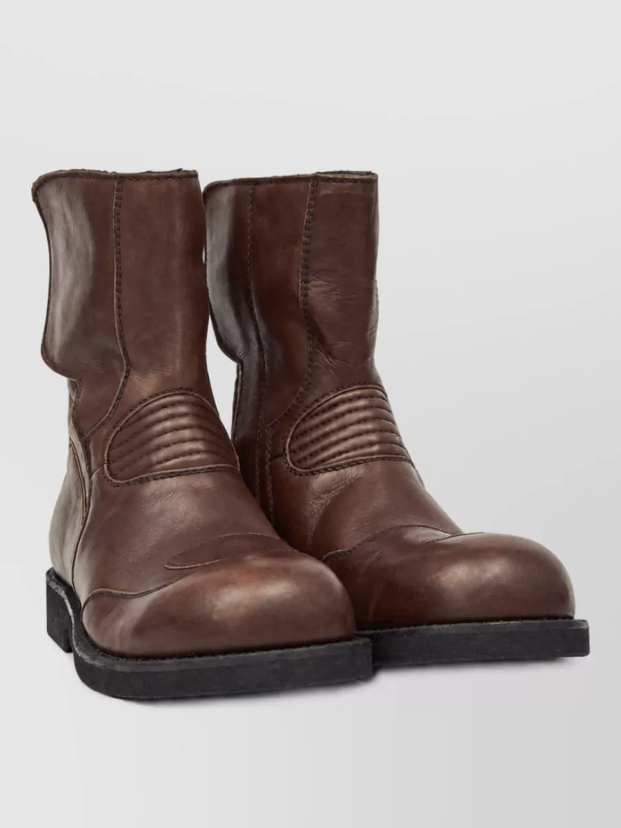 Mm6 Maison Margiela leather ankle boots