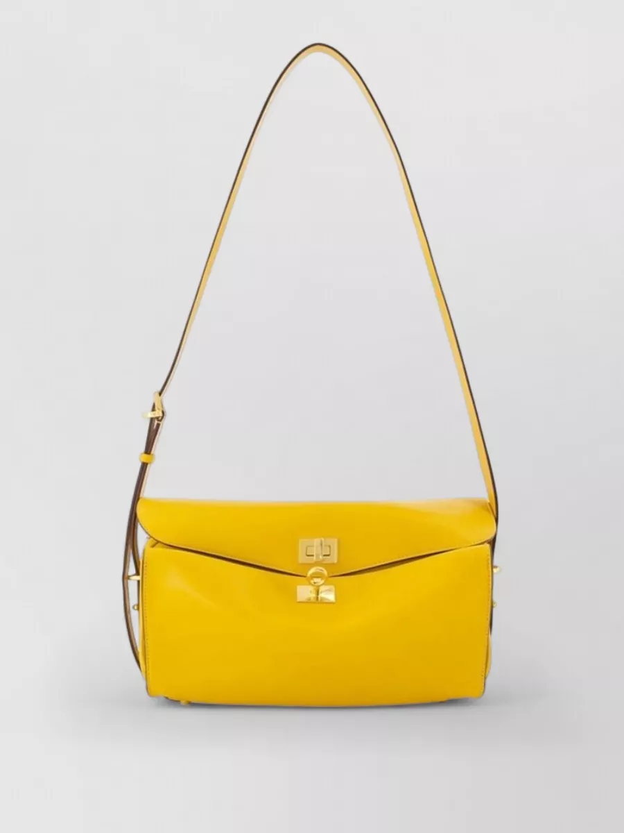 Balenciaga na leather clutch bag