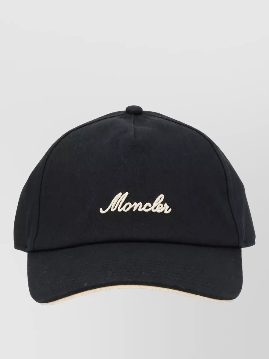 Moncler cotton baseball cap
